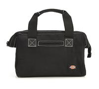 Dickies Bolsa de Trabajo de Lona Duradera de 12 Pulgadas para Pintores, carpinteros y constructores, Cremallera Resistente, Asas reforzadas, Color Negro