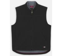 Dickies Chaleco En Tejido Duck Con Forro Sherpa Hombre, Negro Aclarado, M