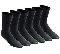 Dickies Calcetines acolchados multiusos para hombre, disponibles en tallas M-XL (6, 12 pares), X-Large