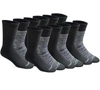 Dickies - Calcetines deportivos Dri-Tech Essential para hombre, con control de humedad, disponibles en tallas M-XXL (6, 12 pares), Medium