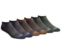 Dickies Calcetines Dri-tech para hombre con control de humedad (6 y 12 pares), Color jaspeado (6 pares), 5-9