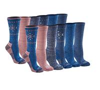 Dickies Calcetines Dri-tech para mujer con control de humedad, Denim Tribal (12 pares), Talla del zapato: 376-39 EU
