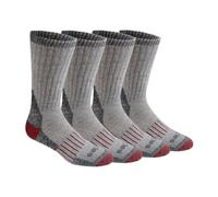 Dickies Calcetines térmicos de lana para hombre (2-4 pares), Negro (4 pares), Large