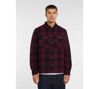 Dickies - Camisa con forro Sacramento, Hombre, Rojo, Talla: S