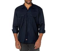Dickies - Camisa con Manga Larga para Hombre, Color Azul Oscuro, Talla M