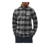 Dickies - Camisa de Cuadros de Manga Larga - Shirts - Hombre - Gris - S -