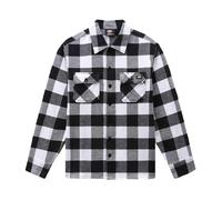 Dickies - Camisa de Cuadros Negra de Manga Larga - Shirts - Hombre - Negro - XL -