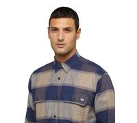 Dickies CAMISA DE FRANELA FLEXIBLE EN FORMA DE L, HOLGADA