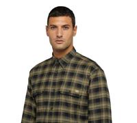 Dickies CAMISA DE FRANELA FLEXIBLE EN FORMA DE L, HOLGADA