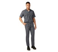 Dickies Camisa de Trabajo de Manga Corta para Hombre, Carbón Vegetal, XX-Large