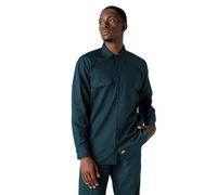 Dickies - Camisa de trabajo de manga larga, talla grande para hombre alto (Big and Tall), Reflecting Pond, XX-Large