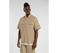 Dickies - Camisa de trabajo Riverbend, Hombre, Caqui, Talla: M