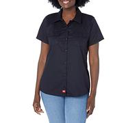 Dickies - - Camisa Fs574 Corto Trabajo manga, Dark Navy, X-Large