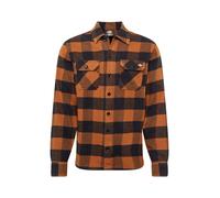Camisa Dickies Nueva Sacramento Unisex De Franela Marrón