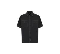 DICKIES Camisa 'RIVERBEND' beige / negro XS beige / negro