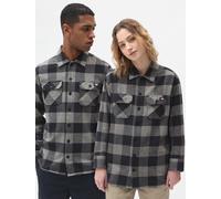 Dickies - Camisa Sacramento, Hombre, Gris, Talla: XL