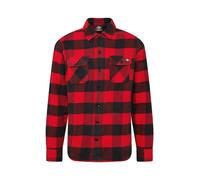 DICKIES Camisa 'Sacramento' rojo / negro S rojo / negro