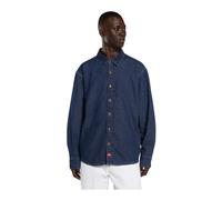 Dickies - Camisa Vaquera Ligera de Manga Larga - Shirts - Hombre - Azul - S -