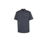 Dickies Camisa de trabajo de manga corta Hombre Gris Carbón Size XS