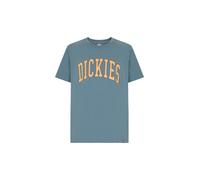 DICKIES Camiseta 'Aitkin' azul / naranja S azul / naranja