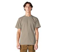 Dickies Camiseta de Manga Corta con Cuello Redondo de Manga Corta para Hombres, Desert Sand, Peque?a
