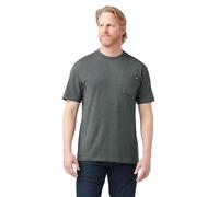 Dickies Camiseta Gruesa de Manga Corta con Cuello Redondo para Hombre, Hunter Green Heather, XX-Large Alto