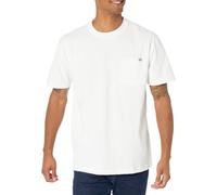 Dickies Camiseta Henley de Manga Corta con Cuello Redondo Pesado para Hombre Blanco Grande EE. UU.