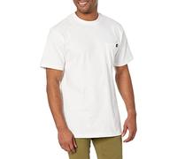 Dickies Camiseta Holgada con Bolsillo y Manga Corta Hombre, Blanco, S