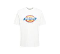 DICKIES Camiseta 'Icon Logo' azul cielo / amarillo / rojo pastel / blanco, Talla S