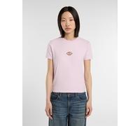 Dickies - Camiseta ligera de corte recto Maple Valley, Mujer, Rosado, Talla: S