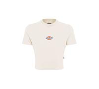 DICKIES Camiseta 'Maple Valley' azul / amarillo / rojo sangre / offwhite, Talla M