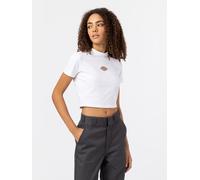 DICKIES Camiseta 'MAPLE VALLEY' azul oscuro / amarillo / rojo / blanco, Talla XXS