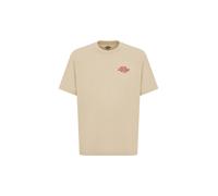 DICKIES Camiseta 'MILLVILLE' beige claro / rojo claro / rojo oscuro S beige claro / rojo claro / rojo oscuro