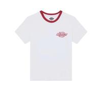 Dickies - Camiseta Plainville Ringer - Tops - Mujer - Blanco - M -