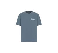 DICKIES Camiseta 'Slacks Rally' azul cielo / gris basalto, Talla XS