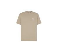 DICKIES Camiseta 'Summerdale' beige oscuro / blanco XS beige oscuro / blanco