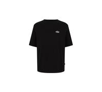 DICKIES Camiseta 'Summerdale' negro / blanco S negro / blanco