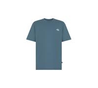 DICKIES Camiseta 'Summerdale' petróleo / blanco XL petróleo / blanco