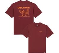 Dickies - Camisetas - Burns Tee SS Andorra - Talla L - Burdeos Burdeos L