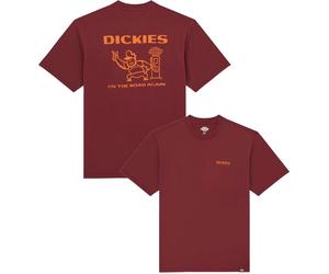 Dickies - Camisetas - Burns Tee SS Andorra - Talla M - Burdeos Burdeos M