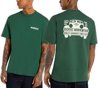 Dickies - Camisetas - Gordonsville Tee SS Pine Needle Green - Talla M - Verde Verde M