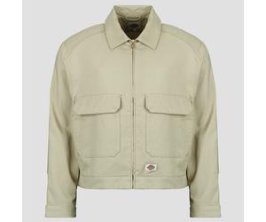 Dickies Cazadora HEMP TWILL TRUCKER JACKET EUCALYPTUS in Beige EU M