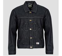 Dickies Cazadora vaquera SELVEDGE PLEATED DENIM JACKET RAW in Negro EU L