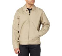 Dickies Chaqueta de manga larga con forro Eisenhower para hombre, caqui, XL Tall