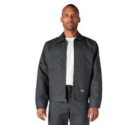 Dickies Chaqueta de manga larga con forro Eisenhower para hombre, gris oscuro, XL Tall