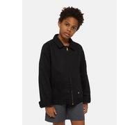 Dickies - Chaqueta Eisenhower con forro para niños, Negro, Talla: M