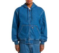 Dickies - Chaquetas - Lined Denim Hooded Bomber Classic Blue - Talla L - Azul Azul L