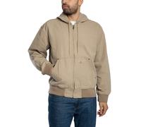 Dickies de los hombres Chaqueta bomber con capucha y lona sin forro, Beige