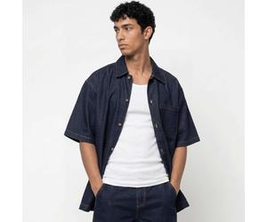 Dickies Denim Shortsleeve Shirt azul M