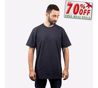 Dickies Diario Hombre Clásico Casual Camiseta Algodón de Manga Corta Azul Marino
